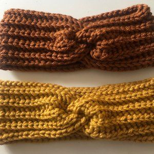 Headbands - twisted crochet